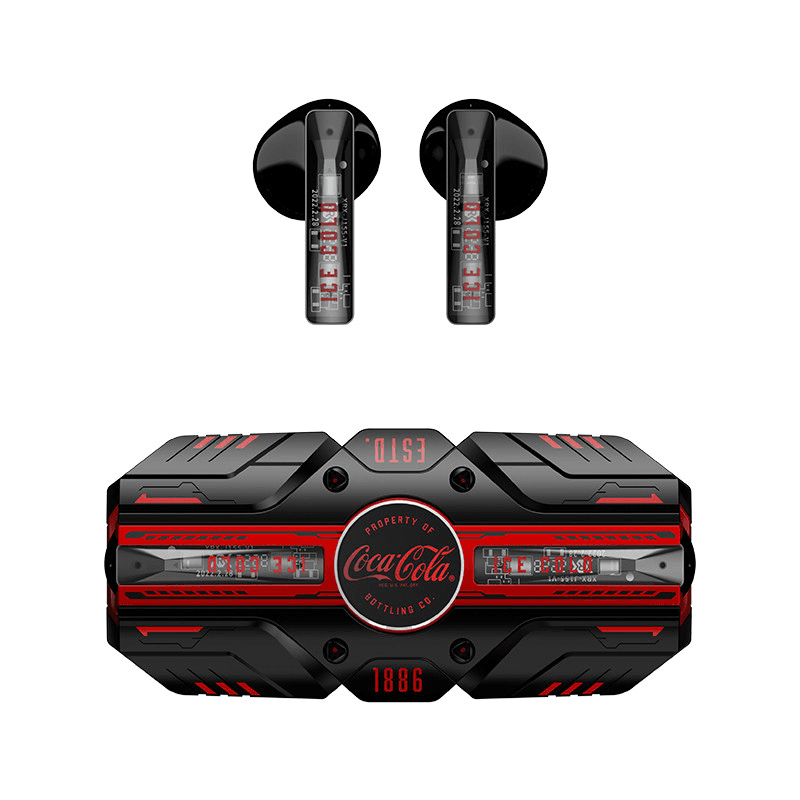 Fones de Ouvido Coca Cola T23 Bt Ice Cold Black