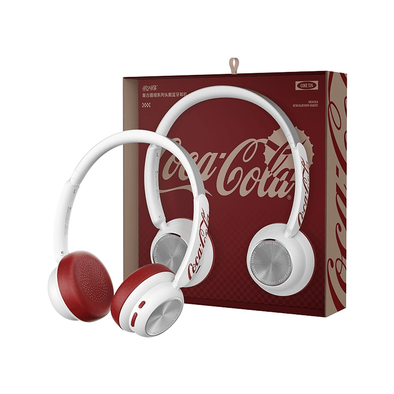 Fones de Ouvido Coca Cola T26 Bt White