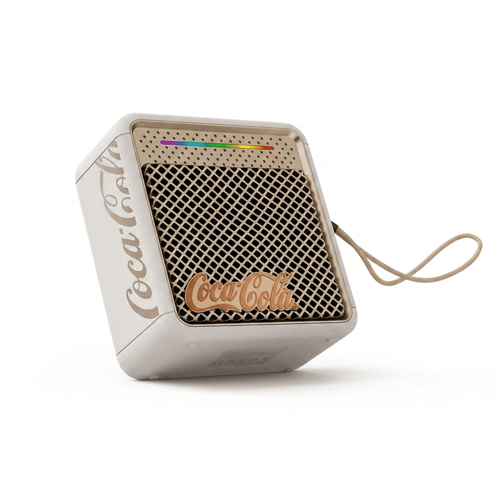 Caixas de Som Coca Cola Speaker T51 Bt White