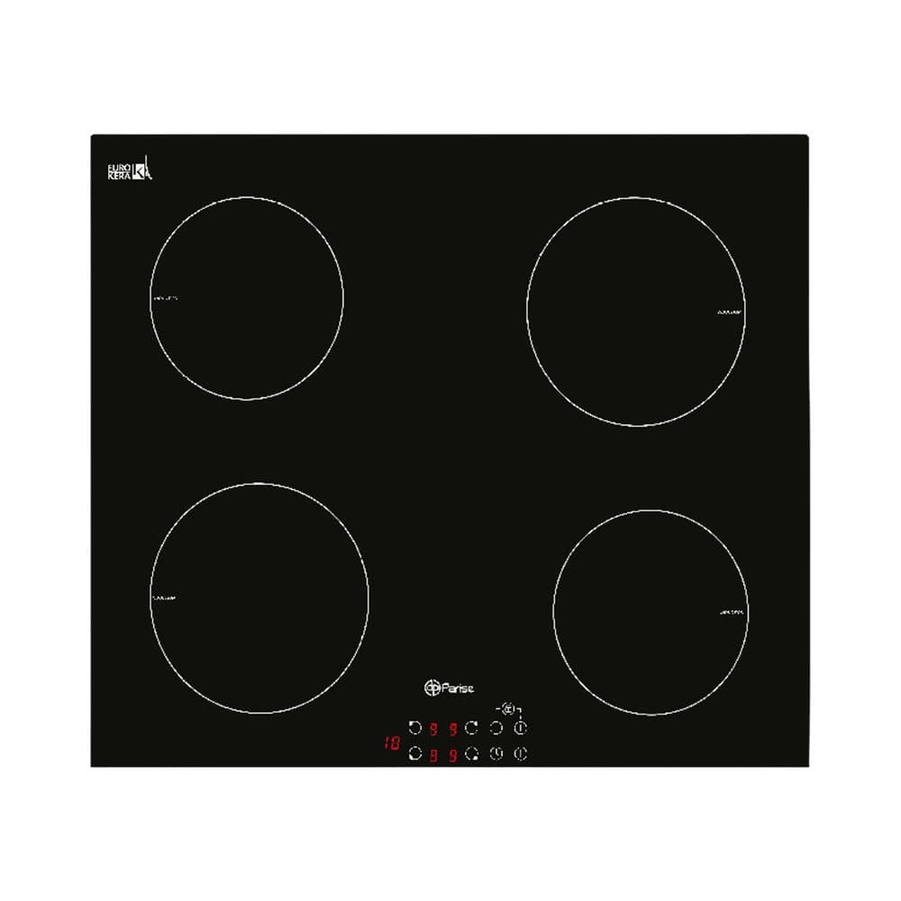 Fogão de Indução Embutir Parise Ib60 4 Bocas 220V Preto