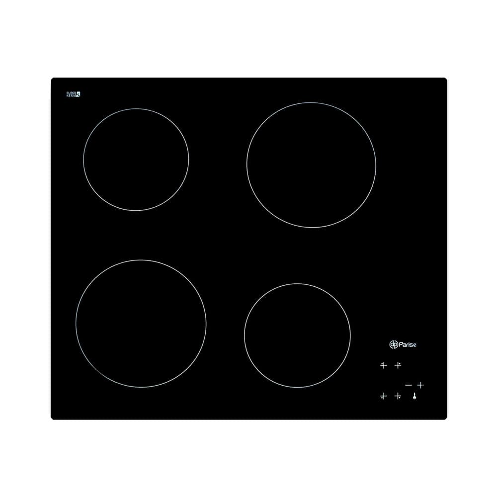 Fogão Vitrocerâmico Parise Vb60 4 Bocas 220V Preto