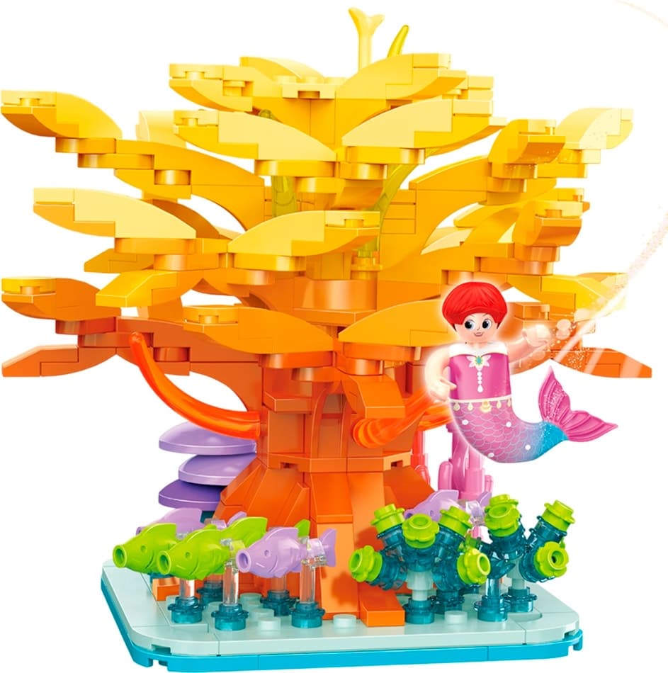 Blocos de Montar Cogo Fairytale Dream Coral Tree 2017 (395 Peças)