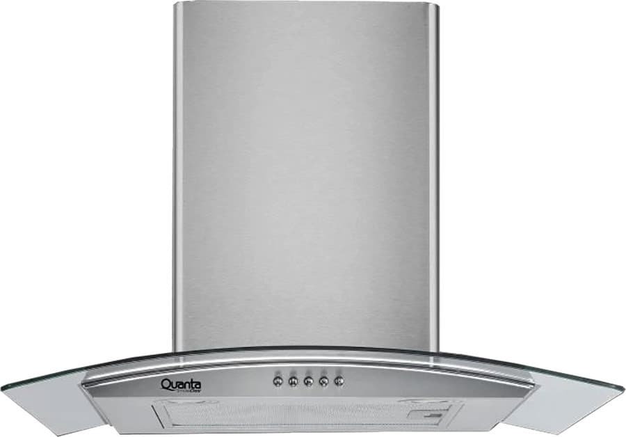 Coifa de Parede Quanta Qtcev60 com Vidro Curvo 60 Cm
