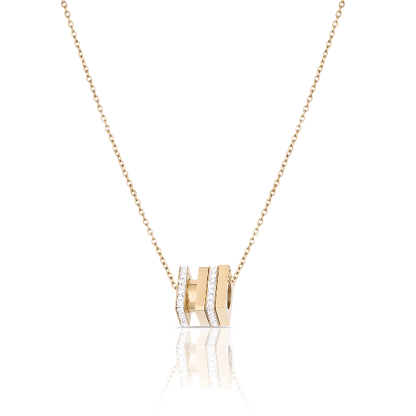 Colar Feminino Daniel Klein Dkj.2.4003-2 Dourado