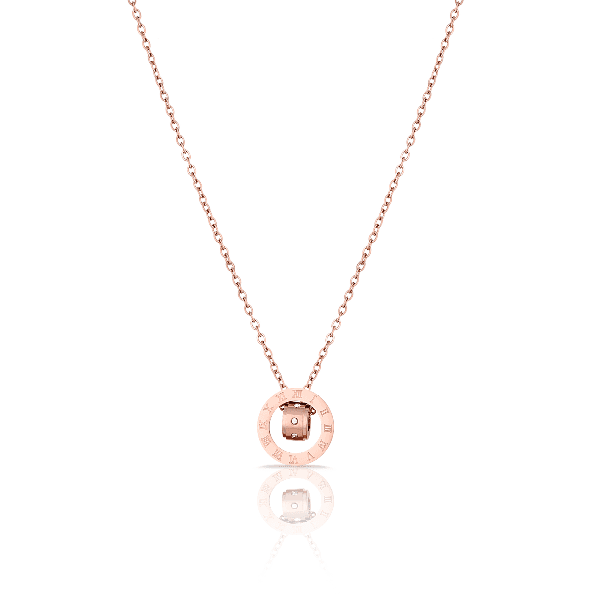Colar Feminino Daniel Klein Dkj.2.4005-4 Rose Gold