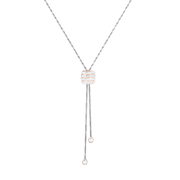Colar Feminino Daniel Klein Dkj.2.4007-2 Prata/Rose Gold
