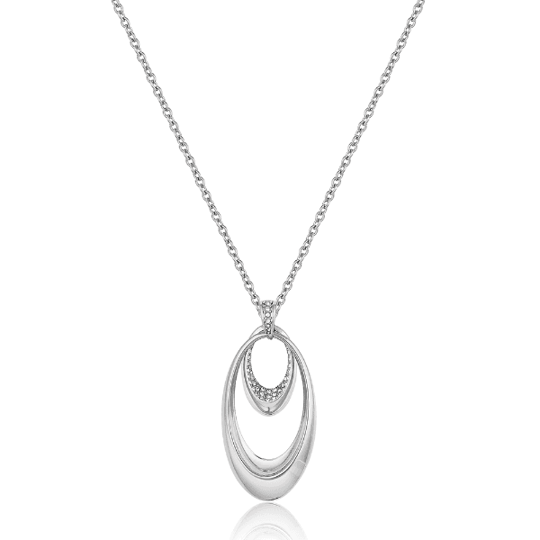 Colar Feminino Daniel Klein Dkj.5.20013-1 Prata