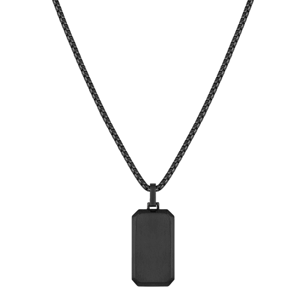 Colar Masculino Daniel Klein Dkj.15.20003-2 Preto