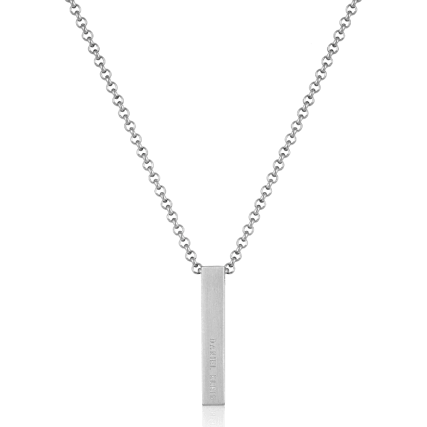 Colar Masculino Daniel Klein Dkj.6.20004-1 Prata