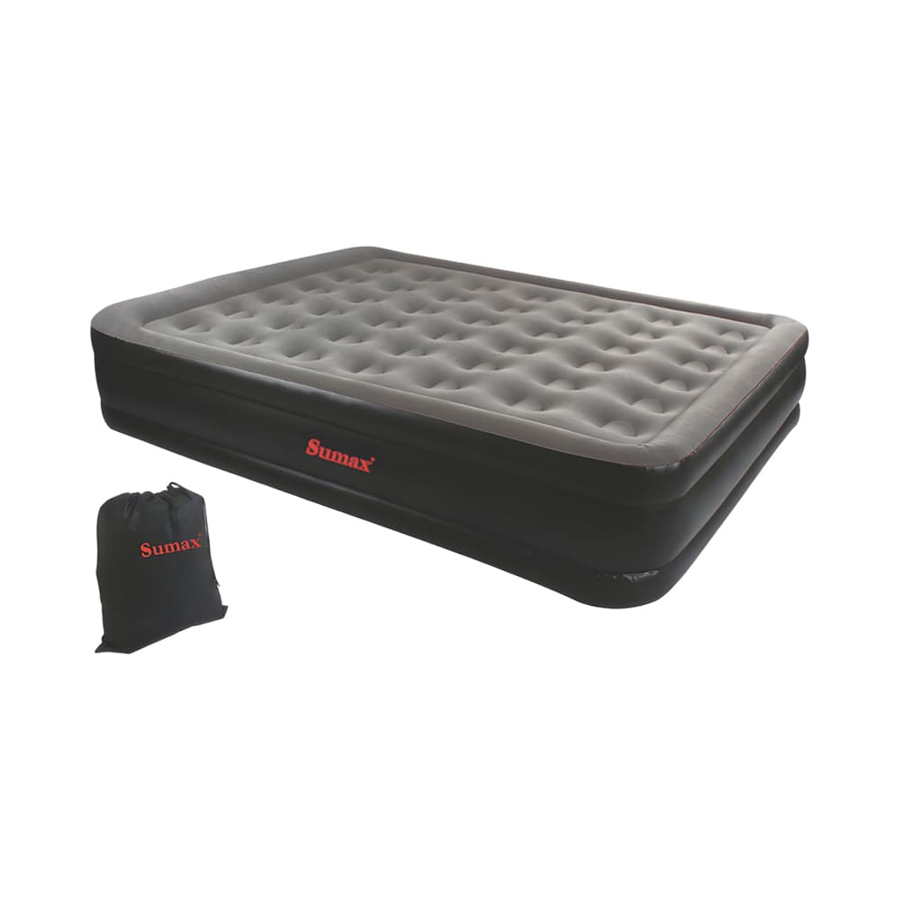 Colchão Inflável Sumax Cl-152-Aa Queen 152x203cm Cinza Escuro
