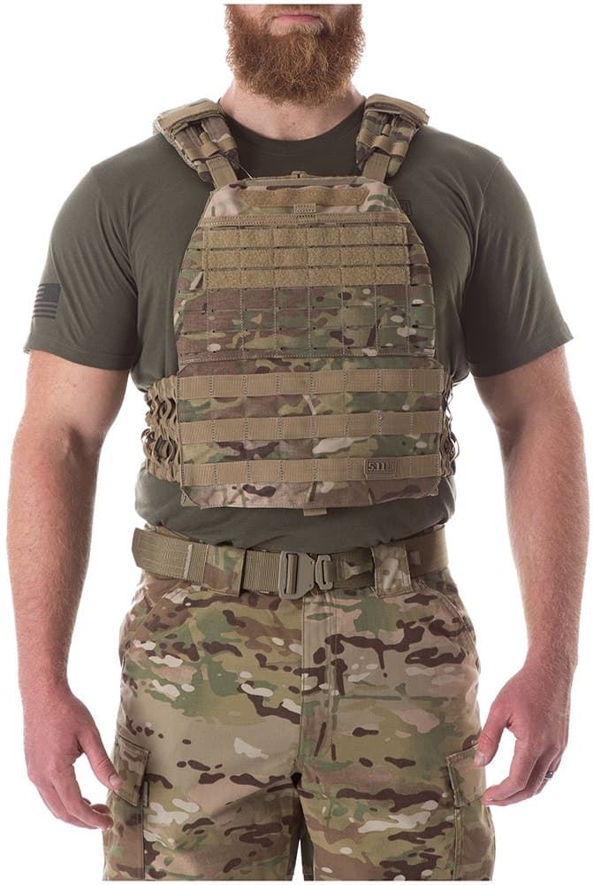 Colete Tático 5.11 Tactical Tactec Plate Carrier 56385-169 MultiCam