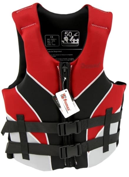 Colete Salva-vidas Sumax Nps-Xxl-R 80-100Kg Vermelho