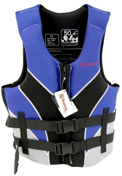 Colete Salva-vidas Sumax Nps-Xxxl-A 100-120Kg Azul