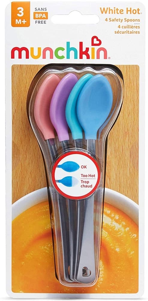 Colher Munchkin White Hot (4 Peças)