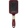Escova Conair Quadrada Velvet Touch Vermelha