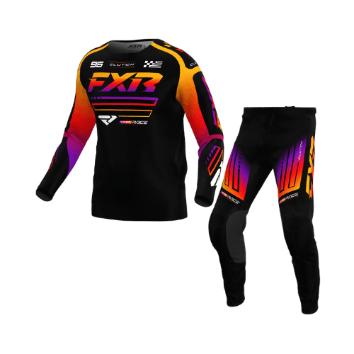 Conjunto Fxr Clutch Mx NUKE/HIVIS/CAMO Tamanho S