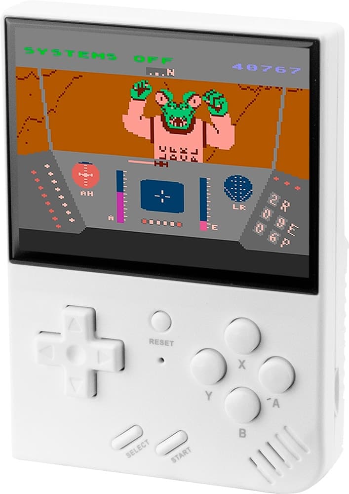 Console de Jogos Portátil R33S - Branco