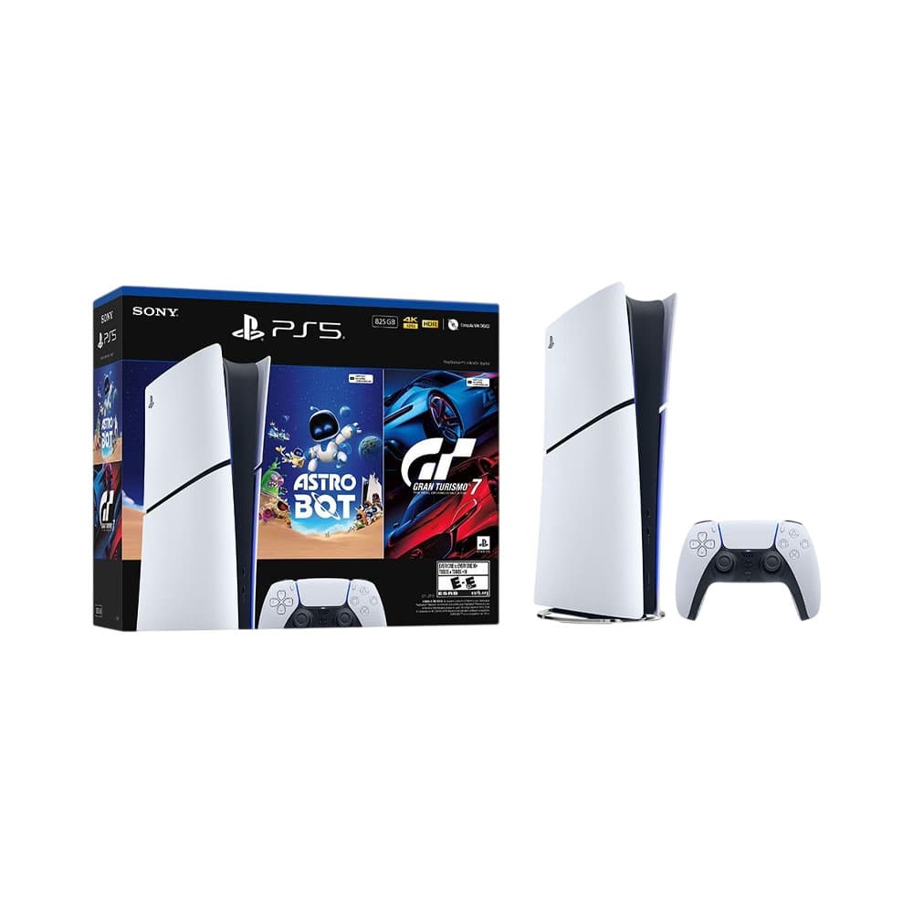 Console Sony Play 5 Cfi-2115B Digital 825GB 8K Gran Turismo 7 + Astro Bot