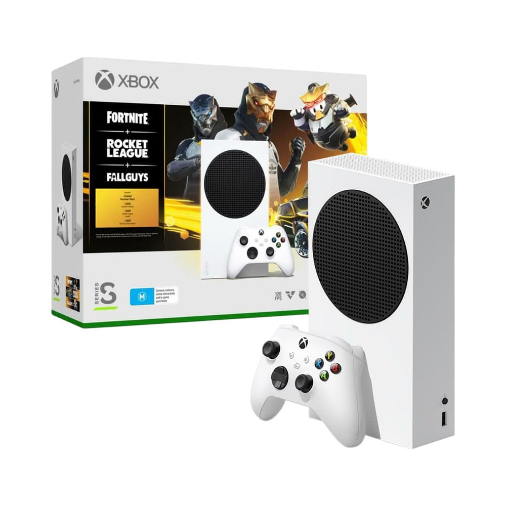 Console Xbox Series S 512GB + Fortnite + Rocket League + Fall Guys