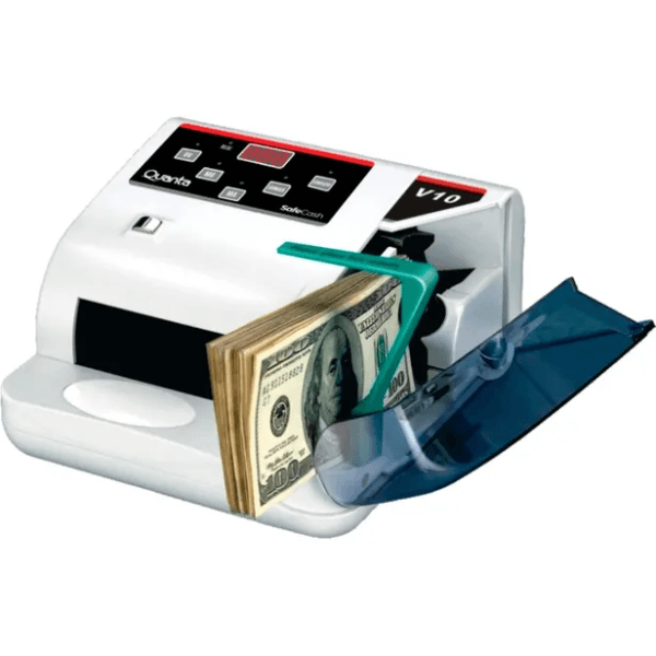 Contadora de Cédulas Quanta Safecash Qtcdc35 10W Bivolt Branco