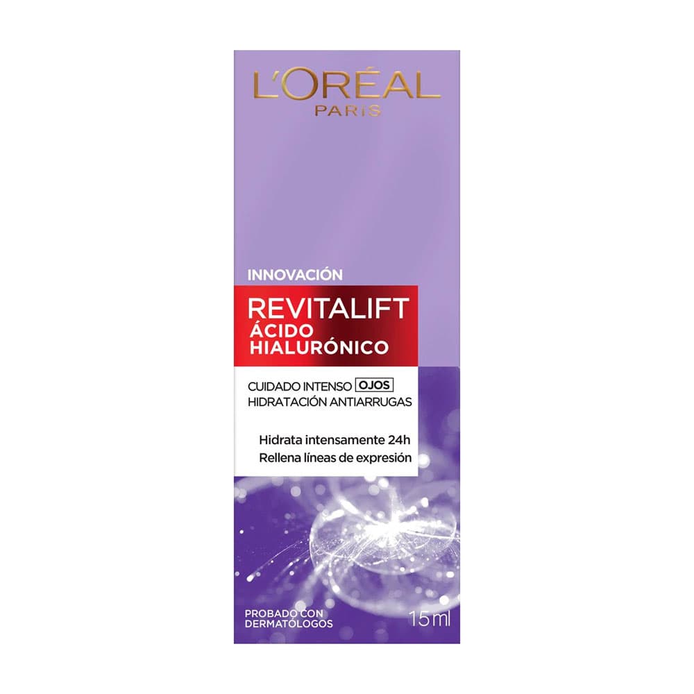Contorno de Olhos L'Oréal Revitalift Ácido Hialurônico 15ml