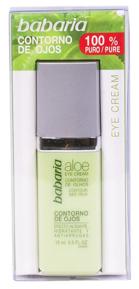 Contorno para Olhos Babaria Aloe Vera - 15mL