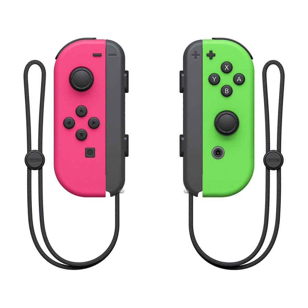 Controle Nintendo Switch Joy-Con (L/R) Rosa/Verde