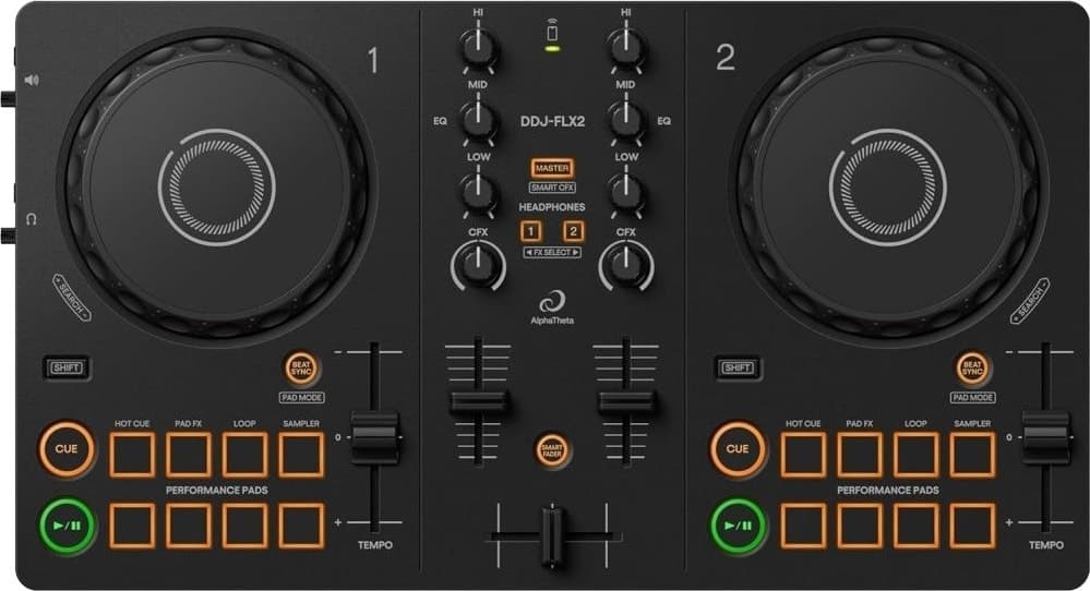 Controlador Pioneer DJ AlphaTheta Ddj-Flx2 2 Canais