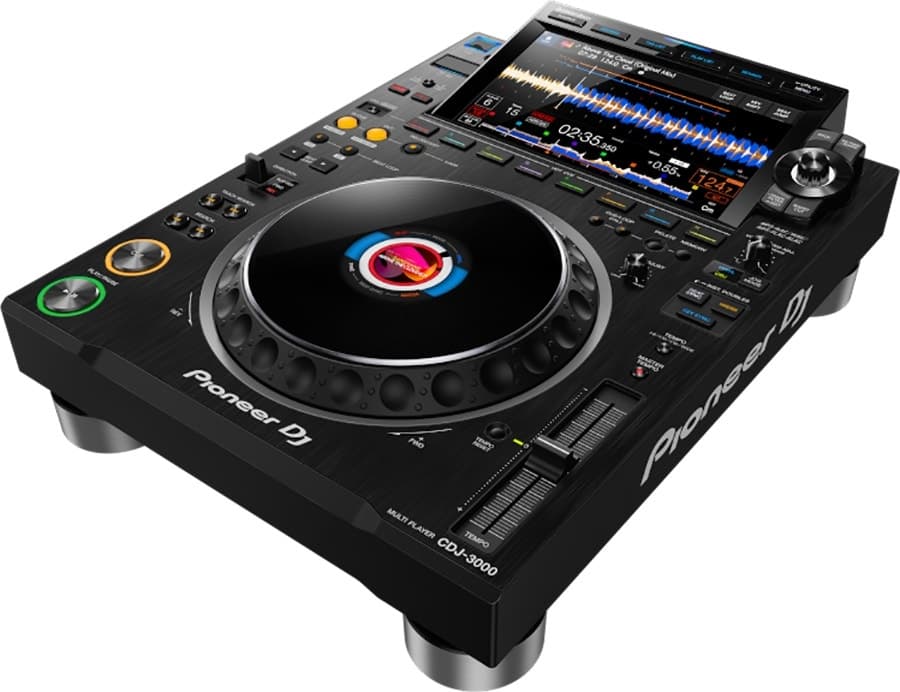 Controlador Pioneer DJ Cdj-3000 Preto - Bivolt