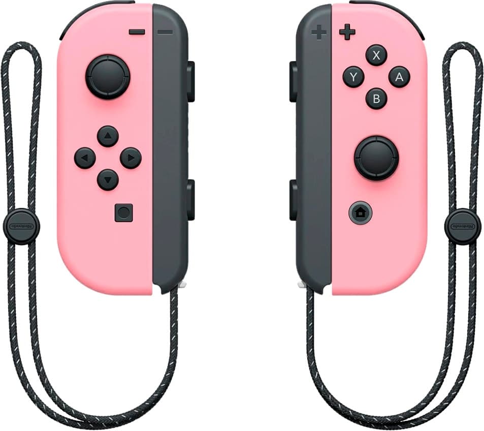 Controle Joy-Con (L) (R) para Nintendo Switch - Rosa Pastel