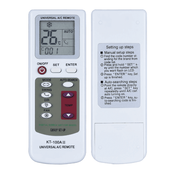 Controle para Ar Condicionado Geral Kt-100A Ii B Branco