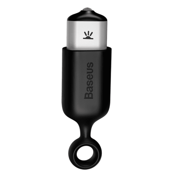 Controle Remoto Ir Baseus R01 para iPhone Lightning - Prateado/Preto