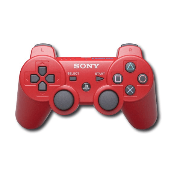 Controle Sem Fio Dualshock 3 para Ps3 Vermelho