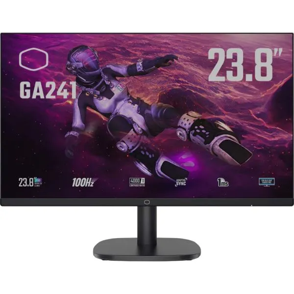 Monitor Gamer Cooler Master Ga241 HDMI, Vga Preto