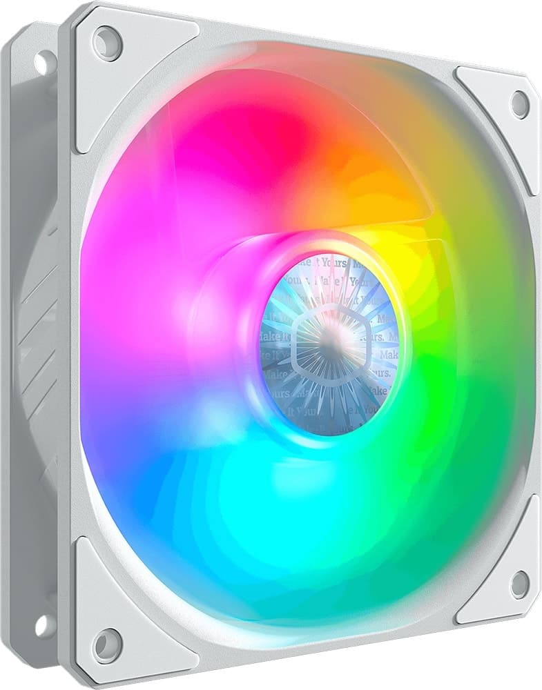 Cooler para Gabinete Cooler Master Sickleflow 120 Argb Branco