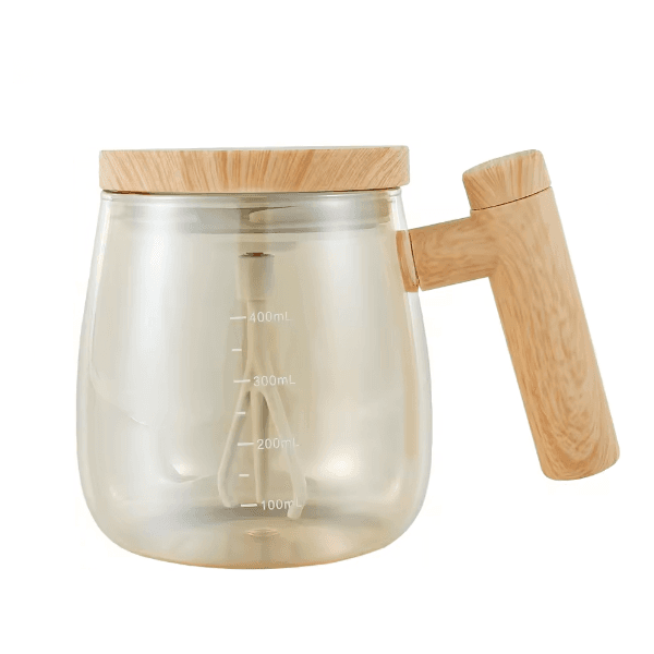 Mixer Elétrico Prosper Mixer Pc-10 400ml Recarregável Vidro Dourado
