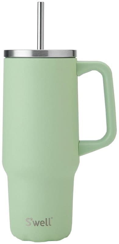 Copo Térmico com Canudo S'well Tumbler Xl 880mL - Pistachio