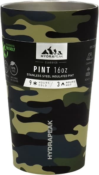 Copo Térmico Hydrapeak Pint 470ml Camo