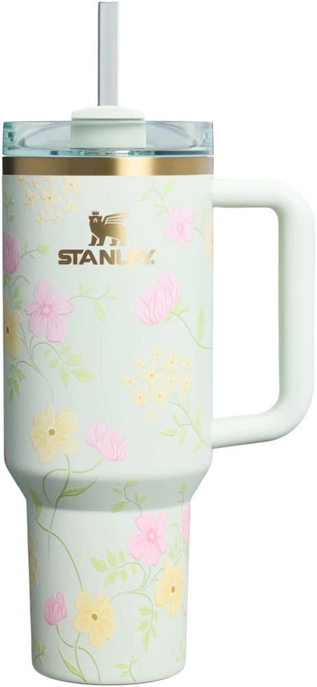 Copo Térmico Stanley Quencher H2.0 Tumbler 1.18L Spring Blossoms