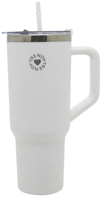 Copo Térmico Trendy 18482 1200mL - Branco