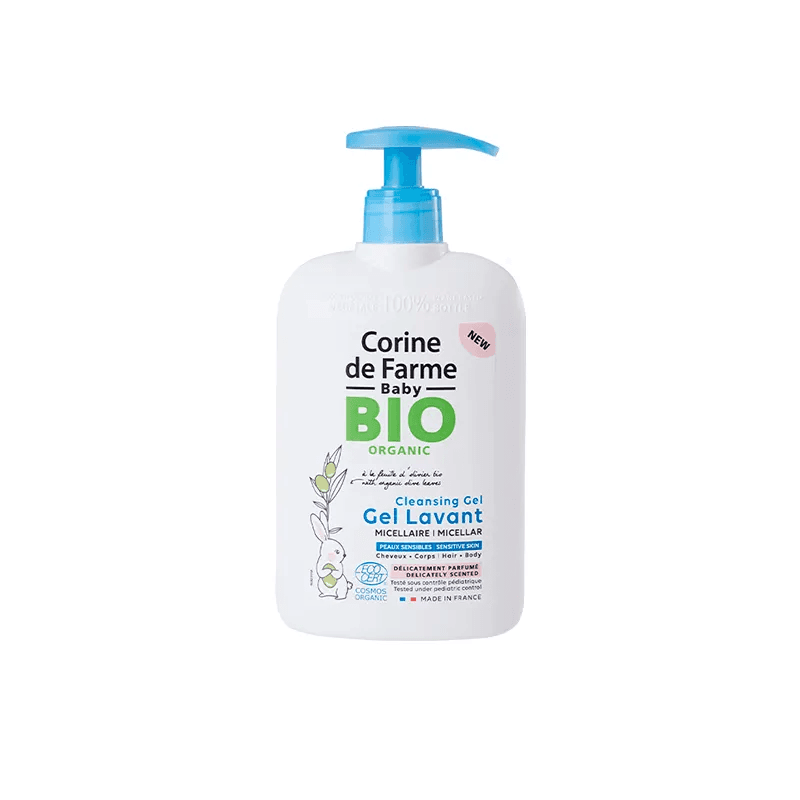 Gel de Limpeza Micelar Baby Bio Organic Corine De Farme 500ml