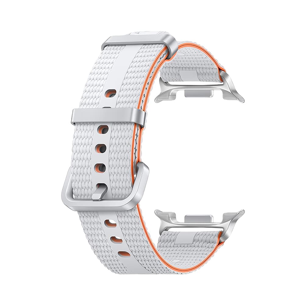 Pulseira Samsung Athleisure Band Et-SOL32SWEGWW para Galaxy Watch8/Watch8 Classic Branco
