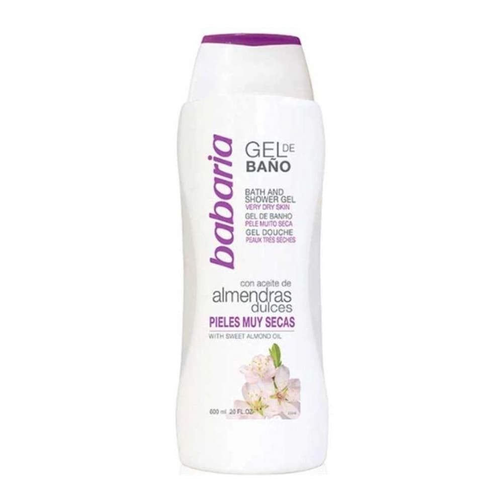 Gel de Banho Babaria Amêndoas