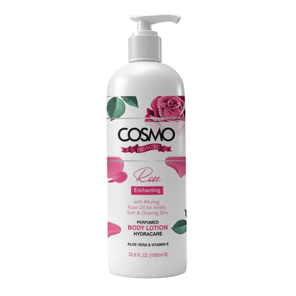 Loção Corporal Cosmo Beaute Rose Enchanting 1LT