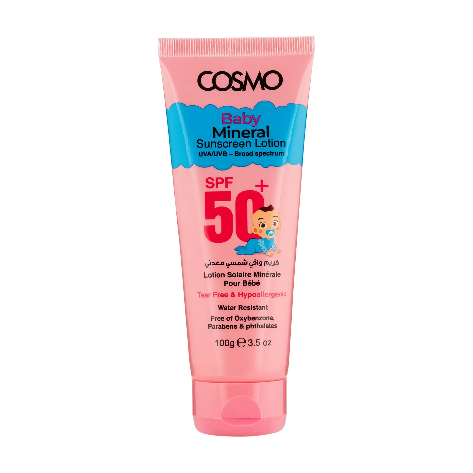 Proteção Solar Cosmo Mineral Sunscreen Spf50+ 100G