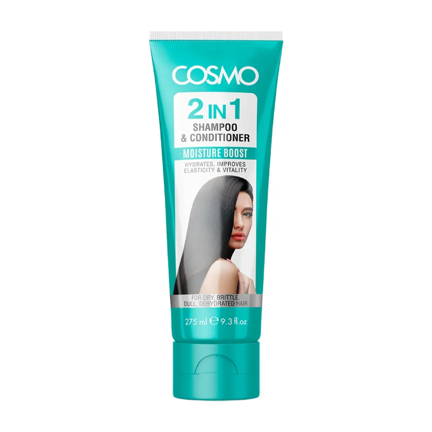 Shampoo Cosmo Moisture Boost 2 Em 1 com Condicionador 275ml