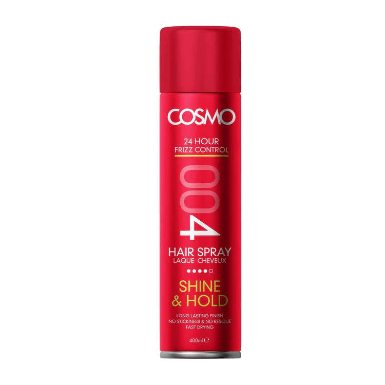 Spray de Cabelo Cosmo Shine & Hold 004 400ml