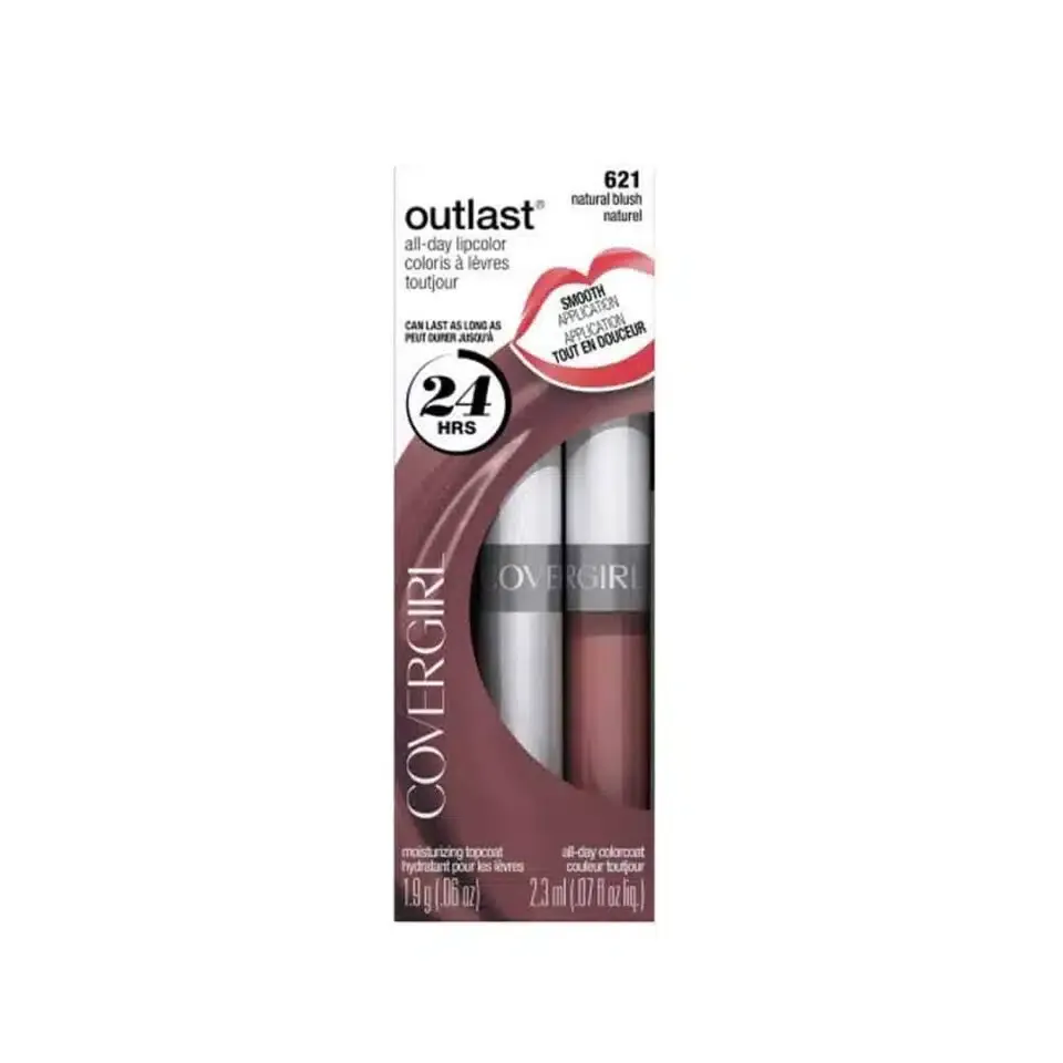 Covergirl Labial Outlast Lip Wand Cremoso Natural Blush 621