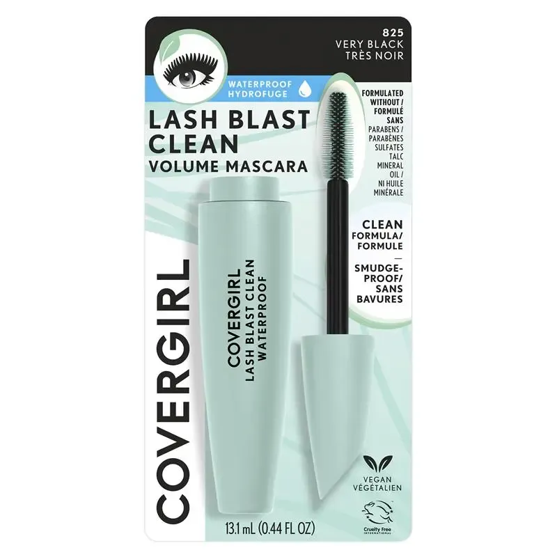 Máscara de Cílios Covergirl Lash Blast Clean Wp Very Black 825 13ml