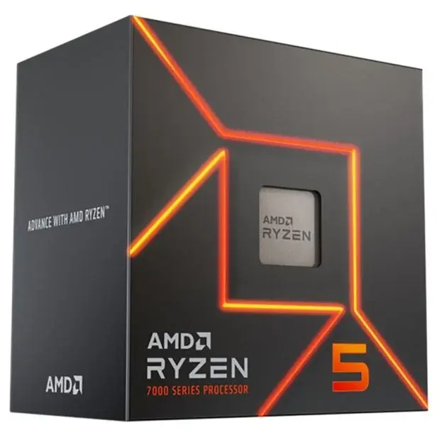 Processador Amd Ryzen 5 7600 3.8GHz 38MB